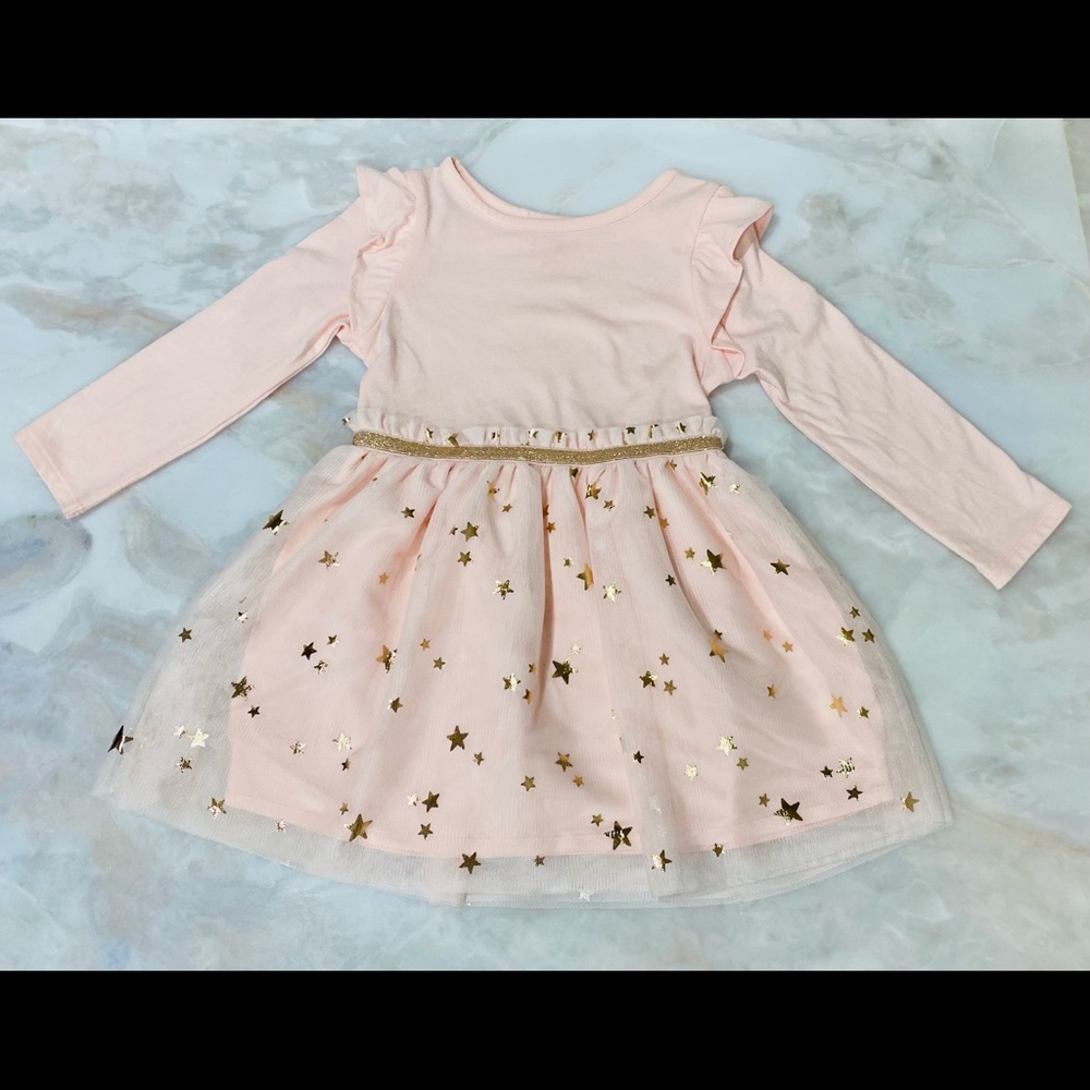 Cat&Jack Longsleeves Girl Dress (2T)
